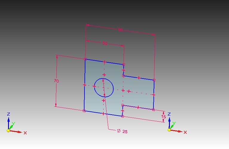 solid edge ST3 同步建模-绘制简单草图（视频）