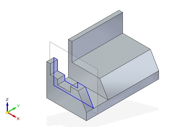 solid edge ST3 同步建模-绘制草图（零件2）