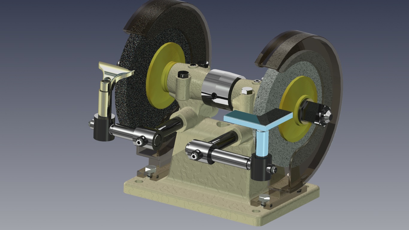 学校发的练习 砂轮机