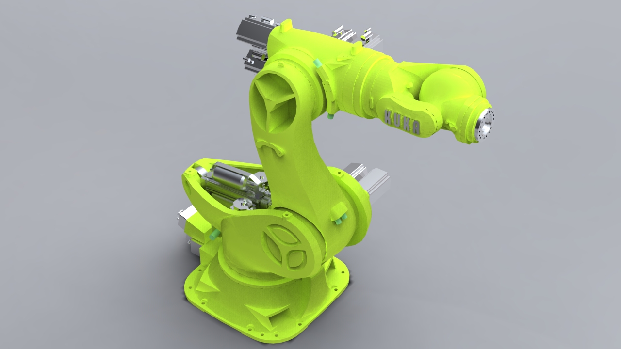 KUKA机器人的运动学反求