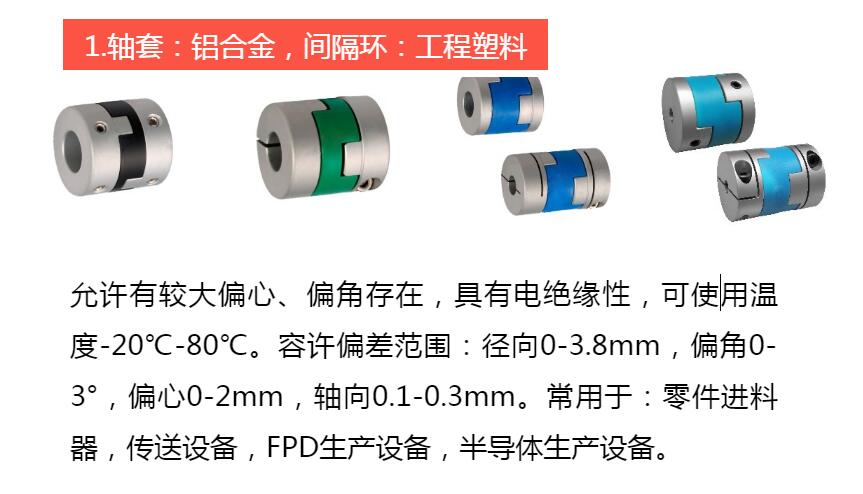 联轴器之十字滑块联轴器联轴器介绍及应用